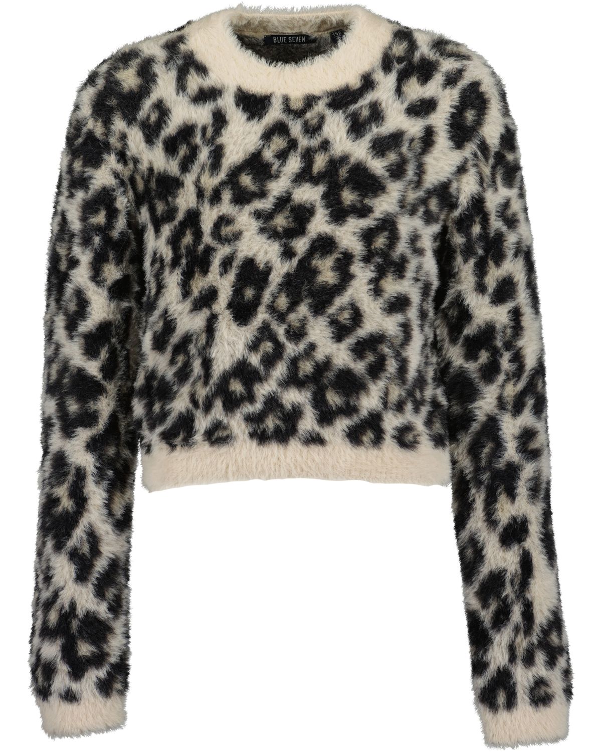 Blue Seven gebreide pull leopard