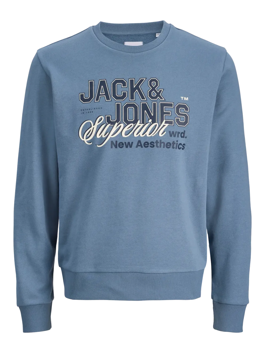 Jack&amp;Jones sweater logo Blue Mirage