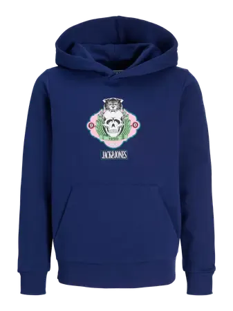 Jack&amp;Jones Hoodie skull ocean Cavern