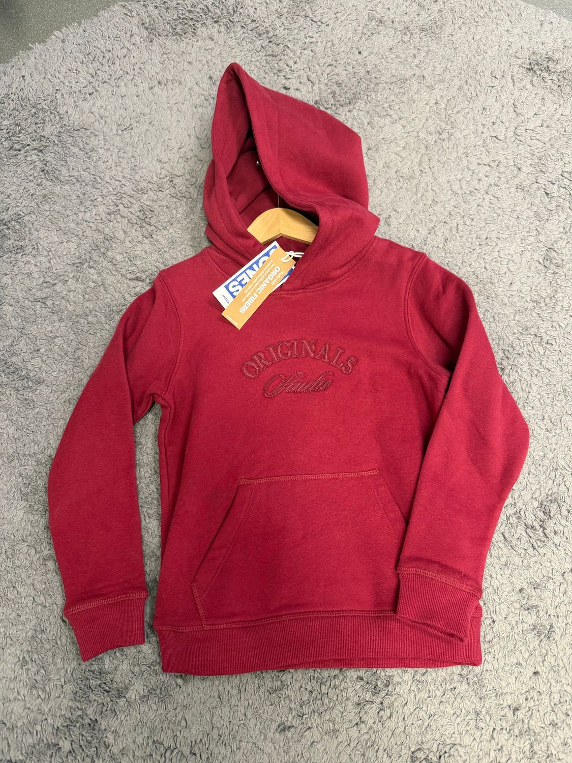 Jack&amp;Jones Hoodie Originals Tibetan red