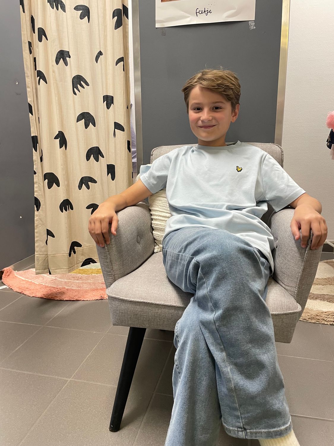 Lyle&amp;Scott t shirt opal Blue