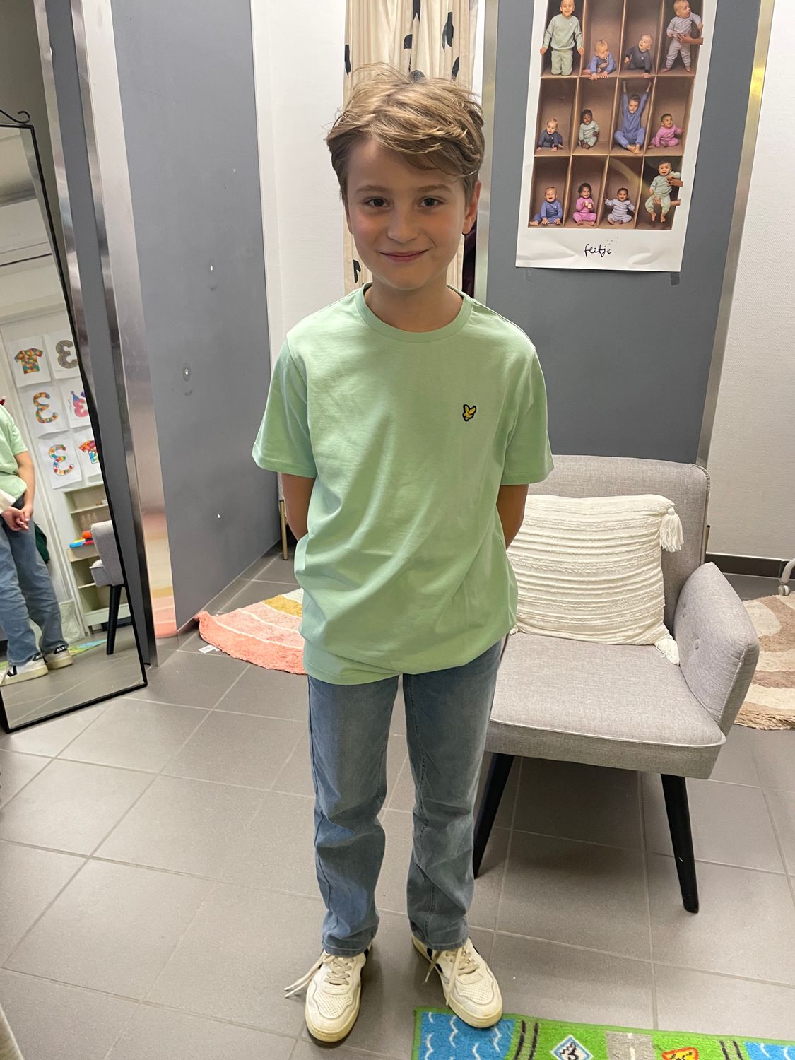 Lyle&amp;Scott t shirt Turquoise Shadow