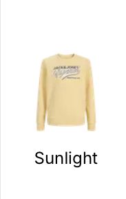 Jack&amp;Jones sweater logo sunlight