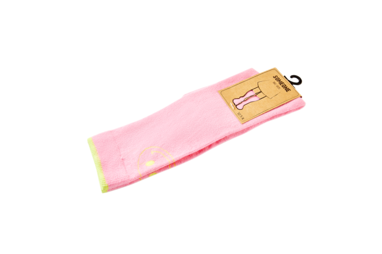 Someone Run kniekousen pink