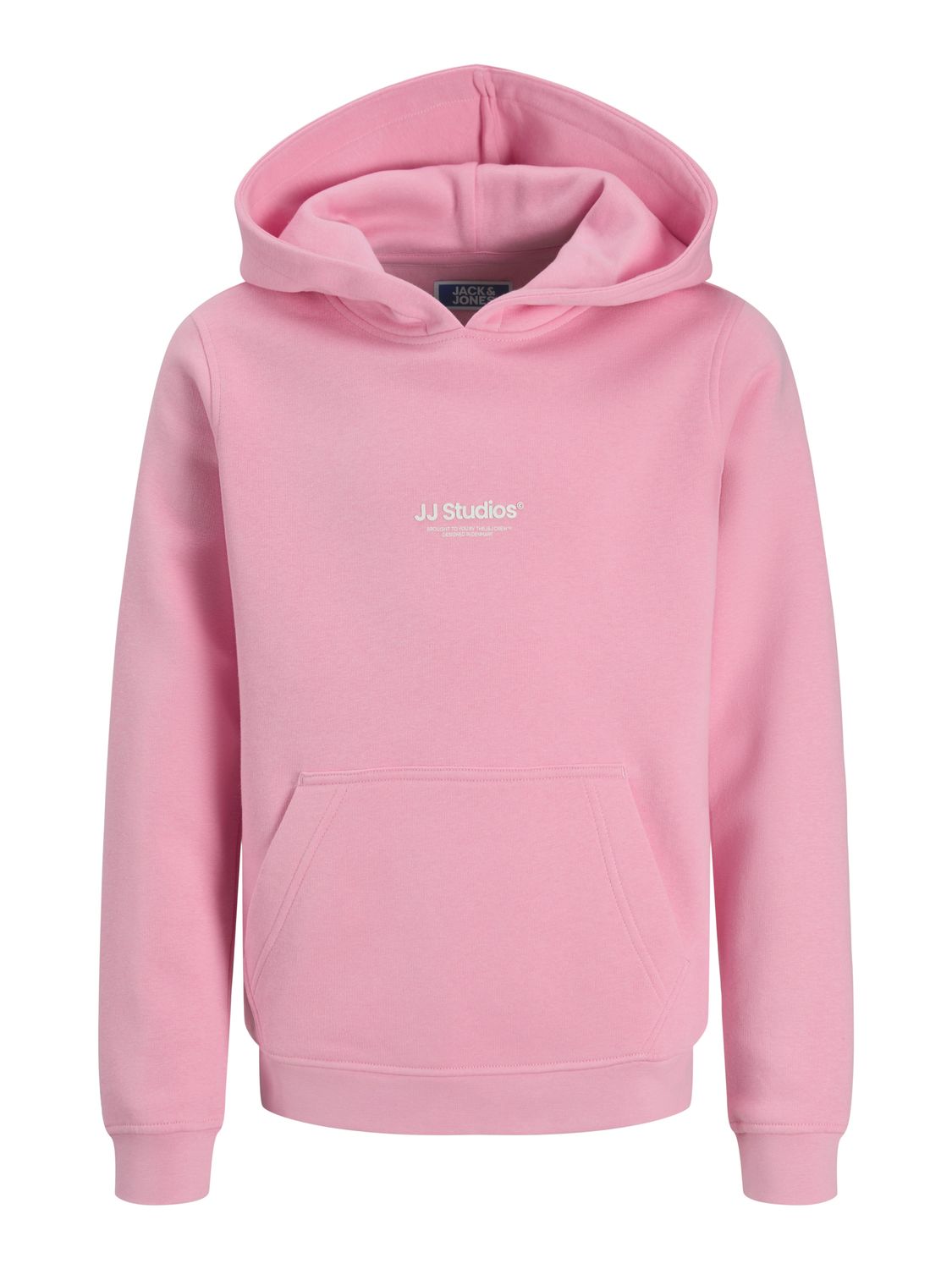 Jack&amp;Jones Hoodie JJ studios Prism Pink