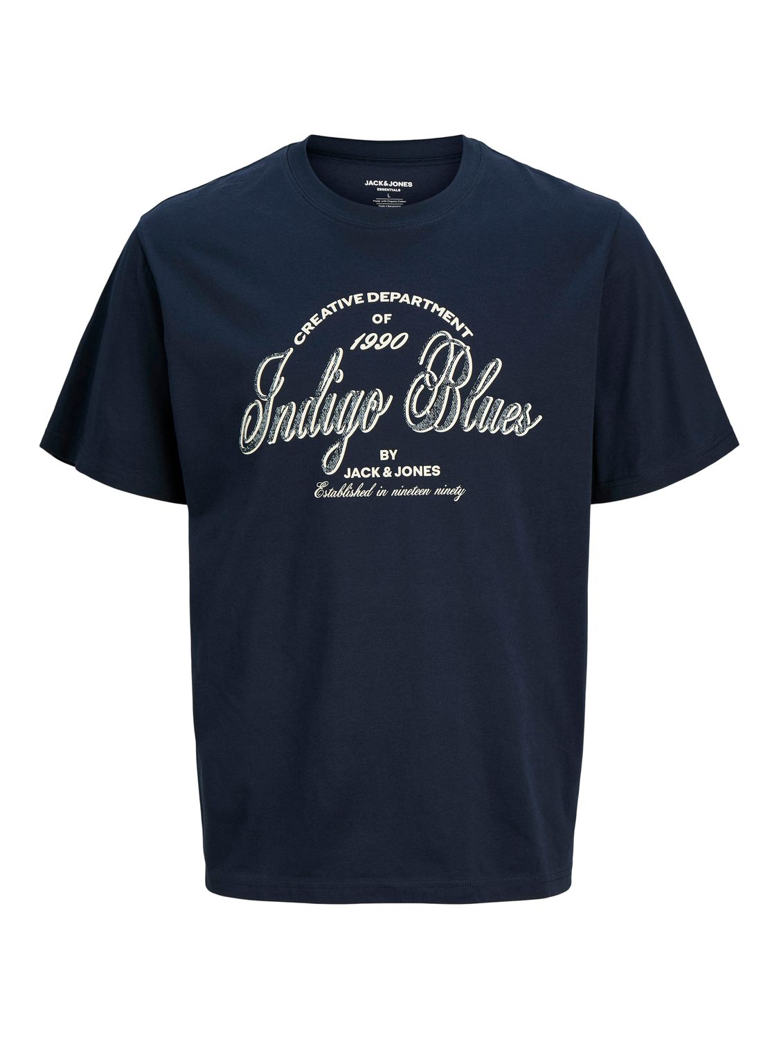Jack&amp;Jones T-shirt Denver graphic navy blazer
