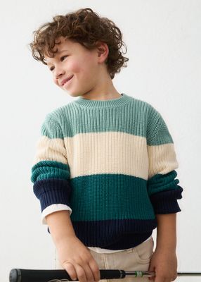 Mayoral color Block knit