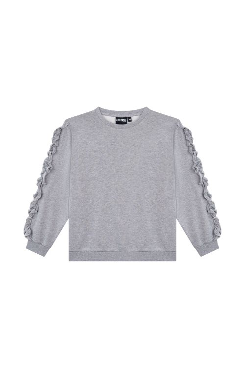 Awesome sweater Samira grey melange