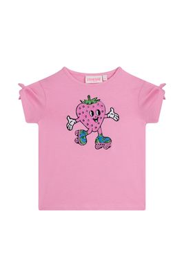 Someone T-shirt Oona aardbei pink