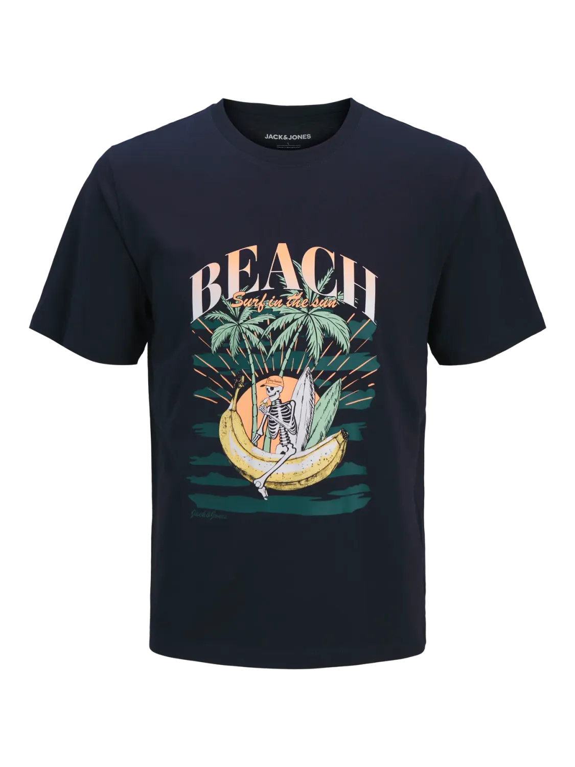 Jack&amp;Jones t-shirt Skull navy blazer