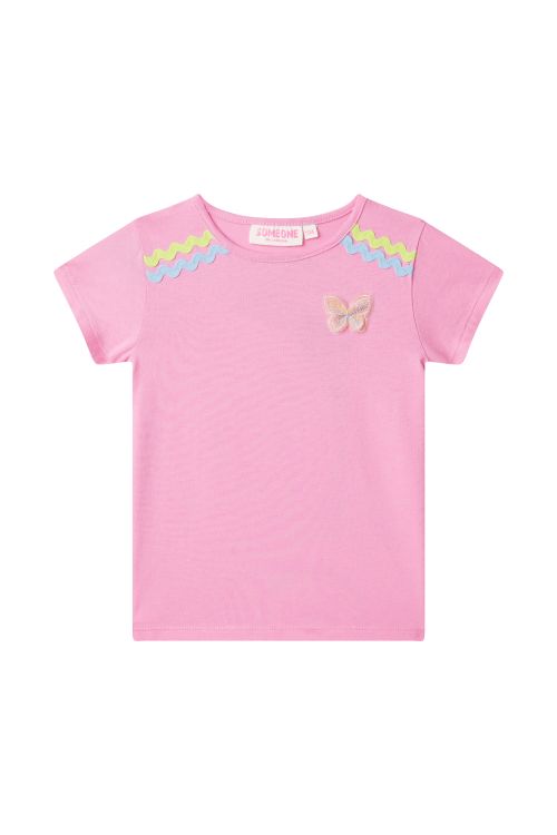 Someone T-shirt Felice pink