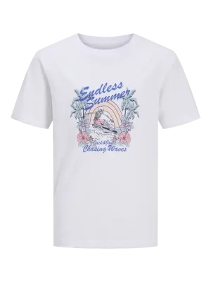 Jack&amp;Jones t shirt skull white