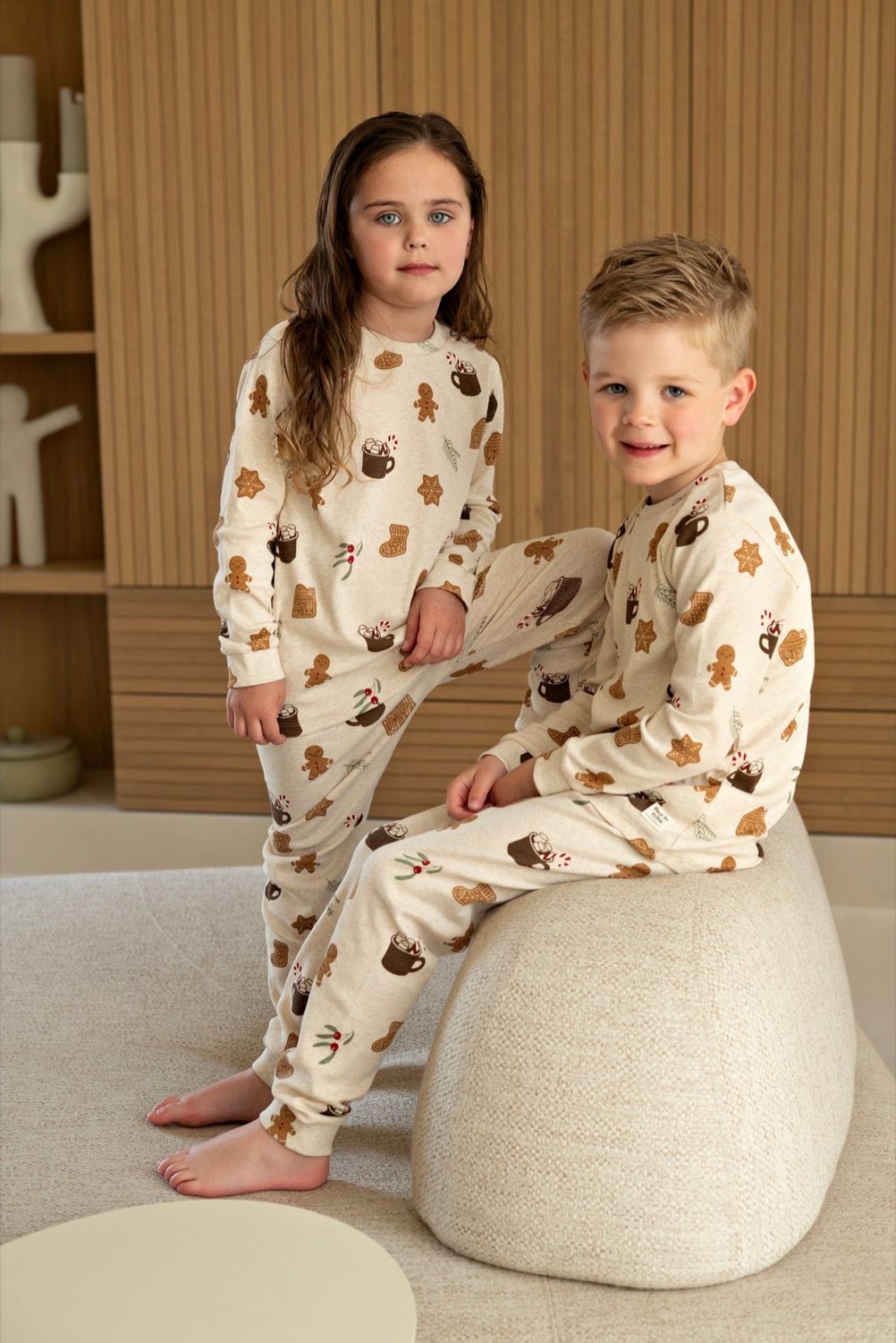 Feetje pyjama koekjes kerst