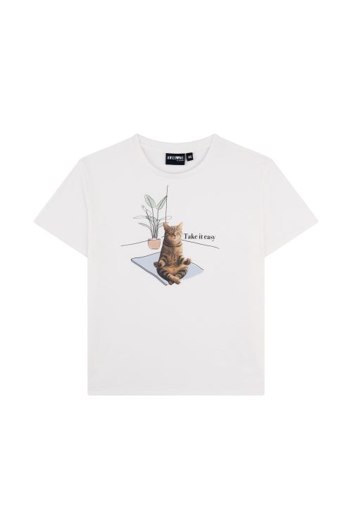 Awesome T-shirt Samira ecru