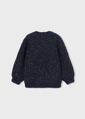 Mayoral tweed knit sweater