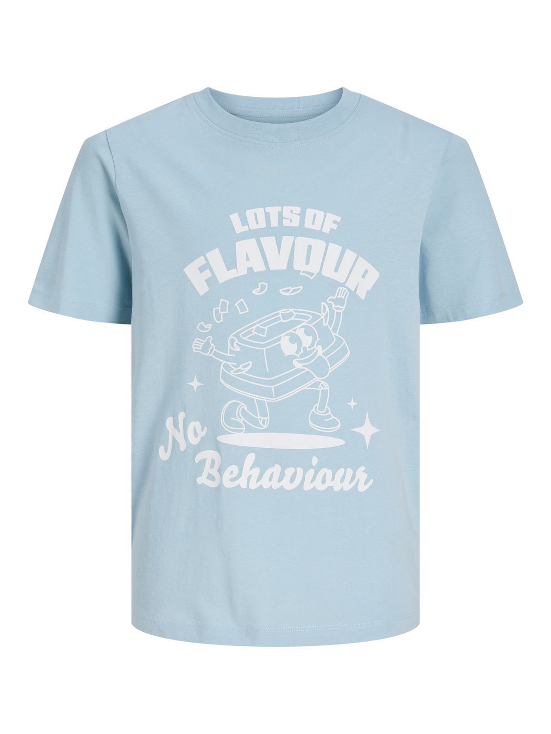 Jack&amp;Jones t shirt lots of flavour celestial blue
