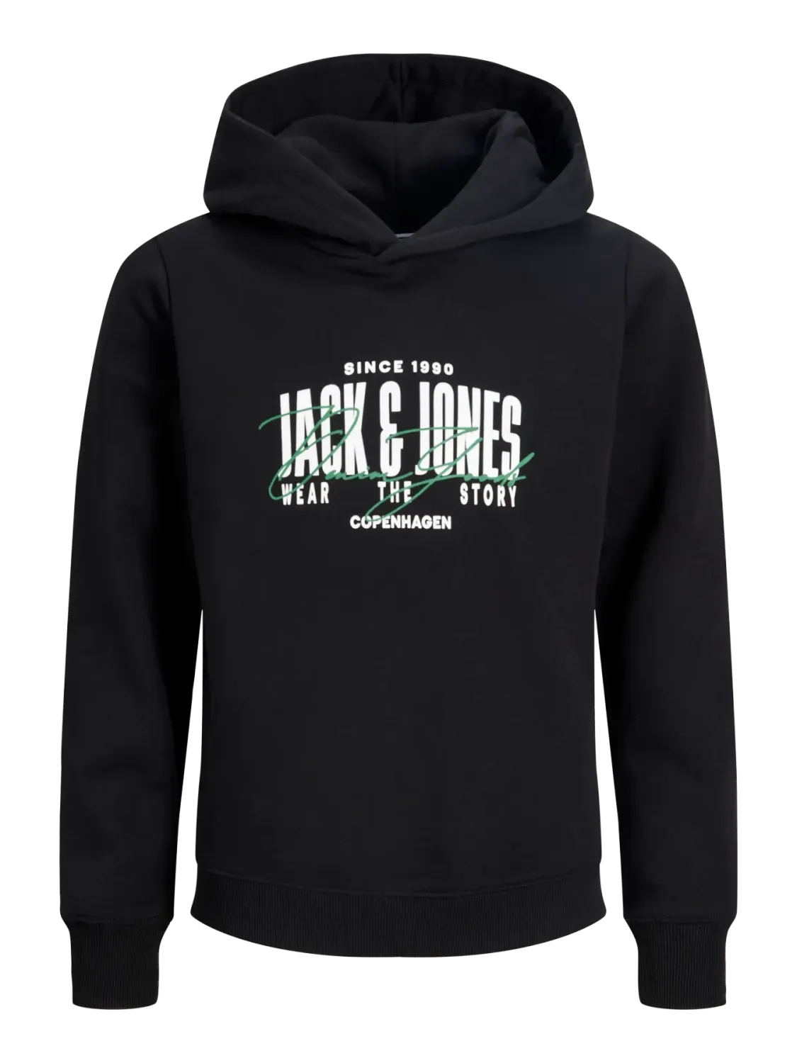 Jack&amp;Jones Aero sweat hood Black