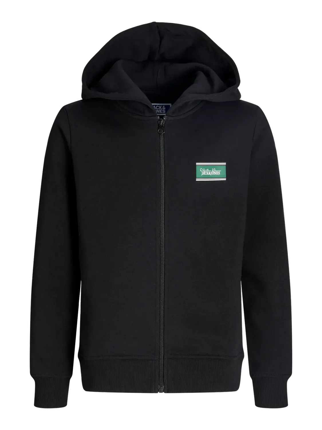 Jack&amp;Jones buster sweat zip hood black