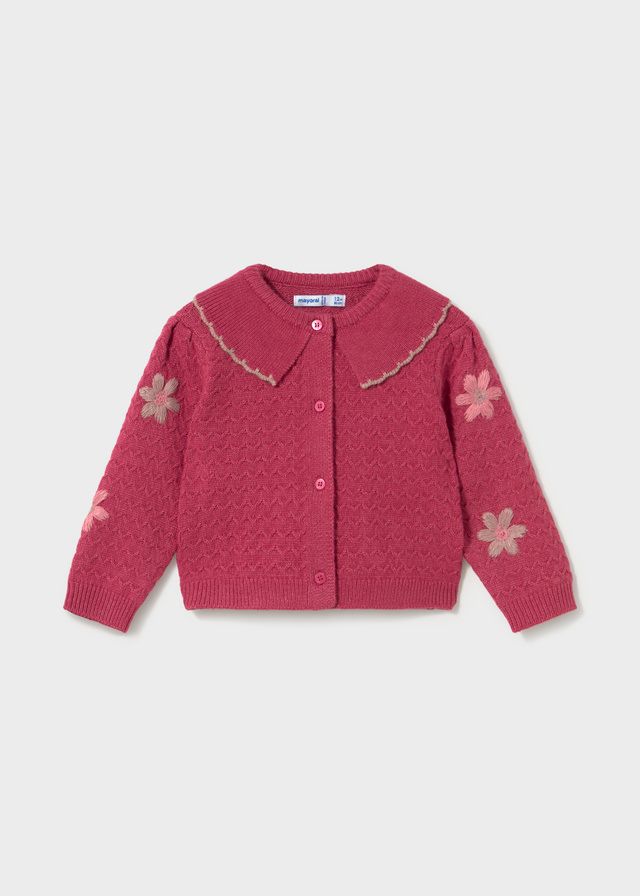 Mayoral floral cardigan