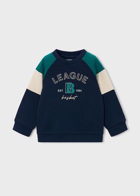 Mayoral league color block pullover