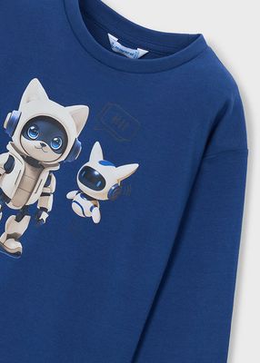 Mayoral shirt blauw