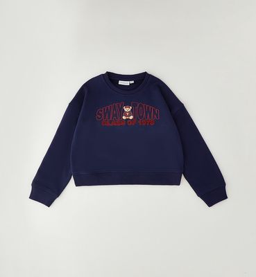 Sarabanda sweater beer donker blauw