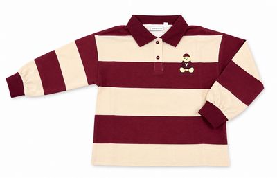 Sarabanda polo gestreept beer