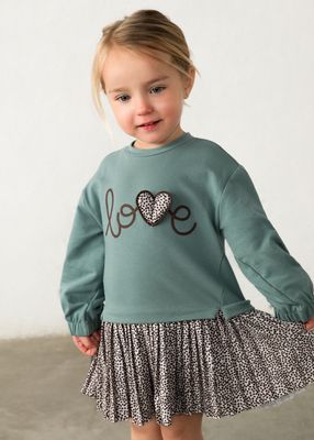 Mayoral combined dress love