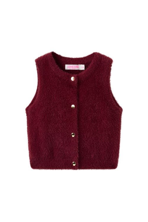 Someone gilet Magali bordeaux