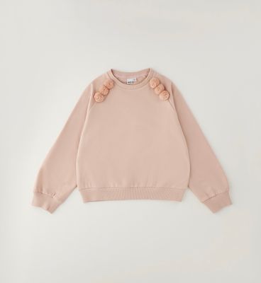 iDo sweater roze pompom