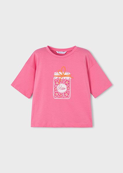 Mayoral t-shirt confituur roze