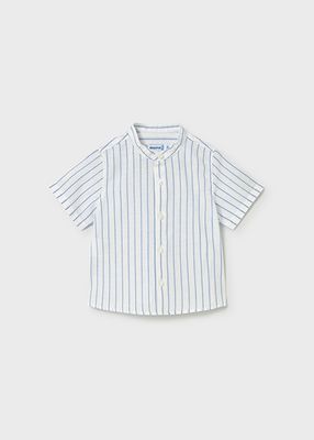 Mayoral hemdje gestreept linnen