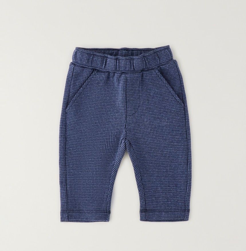Ido mini broek blauw geruit