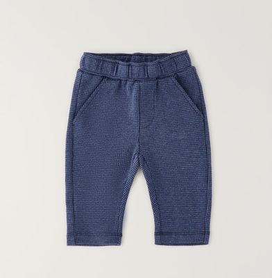 Ido mini broek blauw geruit