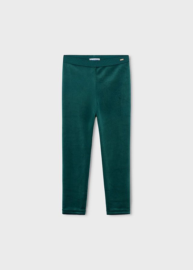 Mayoral basic velvet legging groen