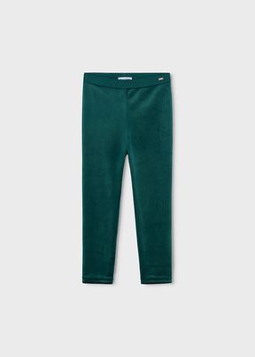 Mayoral basic velvet legging groen