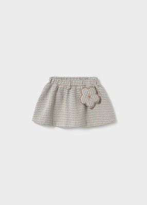 Mayoral Jacquard skirt pocket