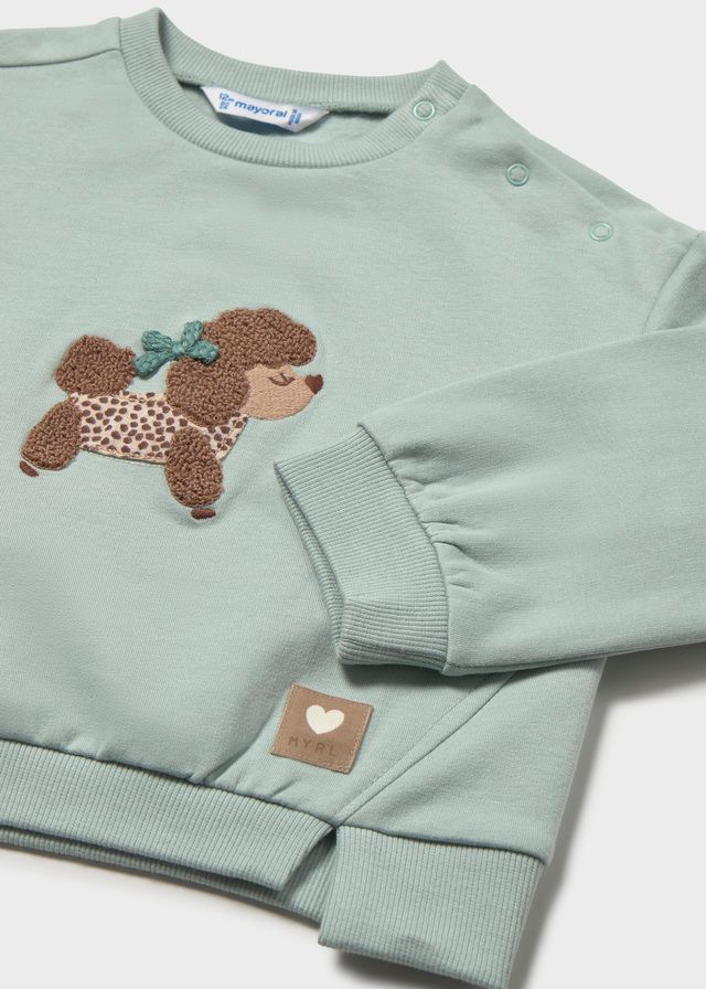 Mayoral fleece pullover hondje