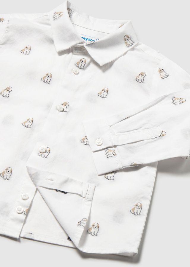 Mayoral Jacquard Shirt bedrukt