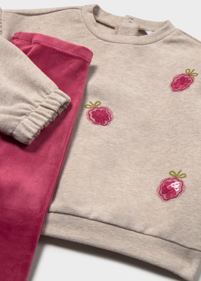 Mayoral legging set tweedelig raspberry