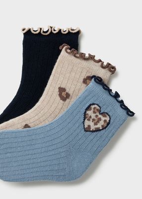 Mayoral 3-pack socks navy