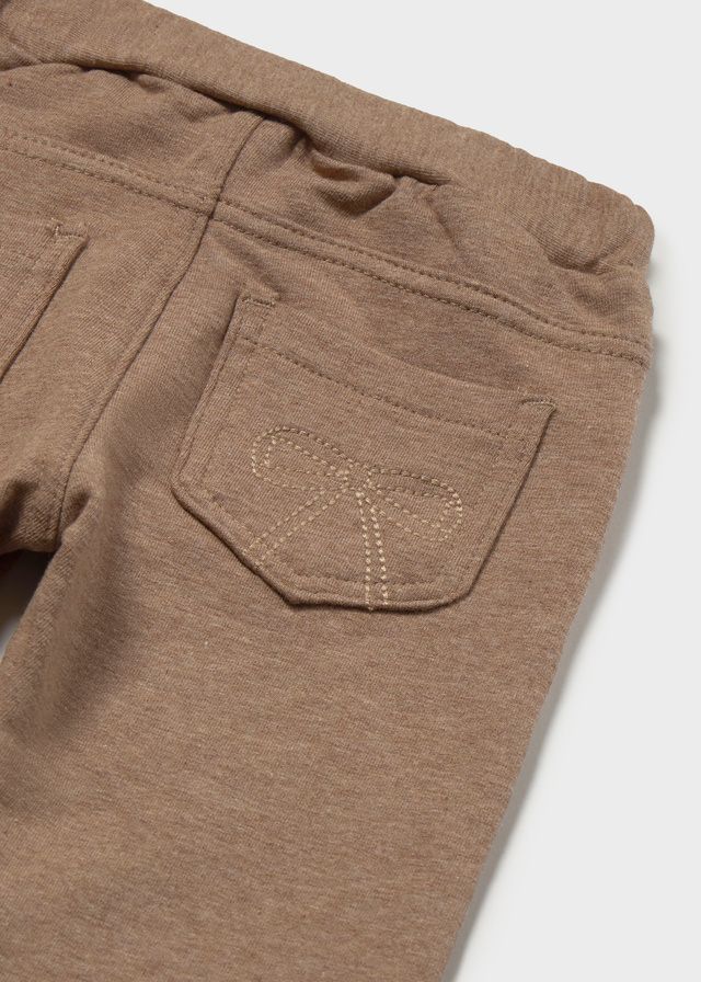 Mayoral fleece trousers walnut