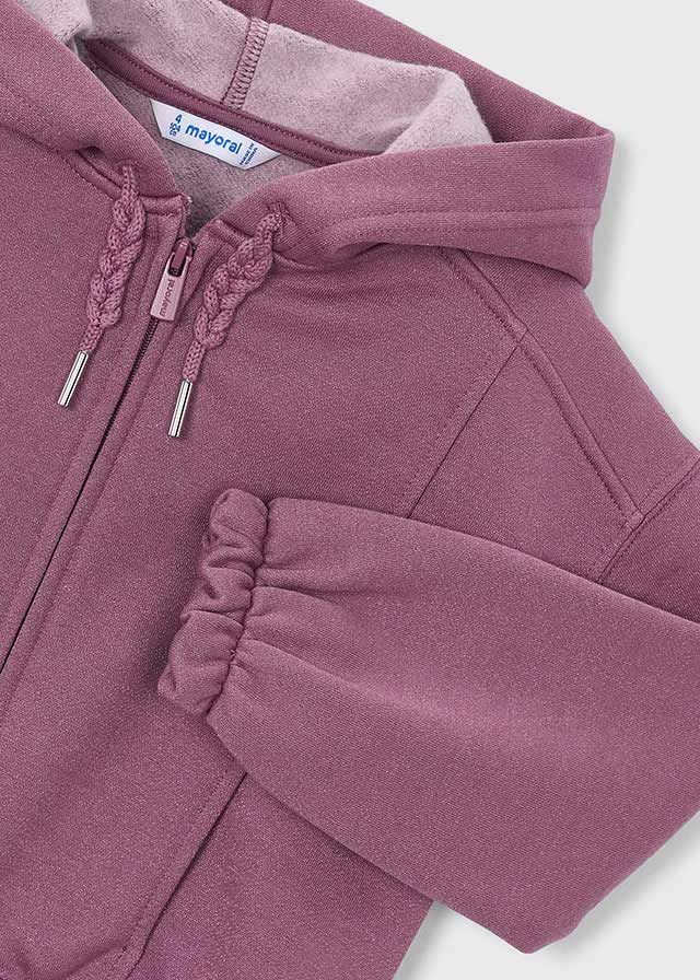 Mayoral fleece pullover violet