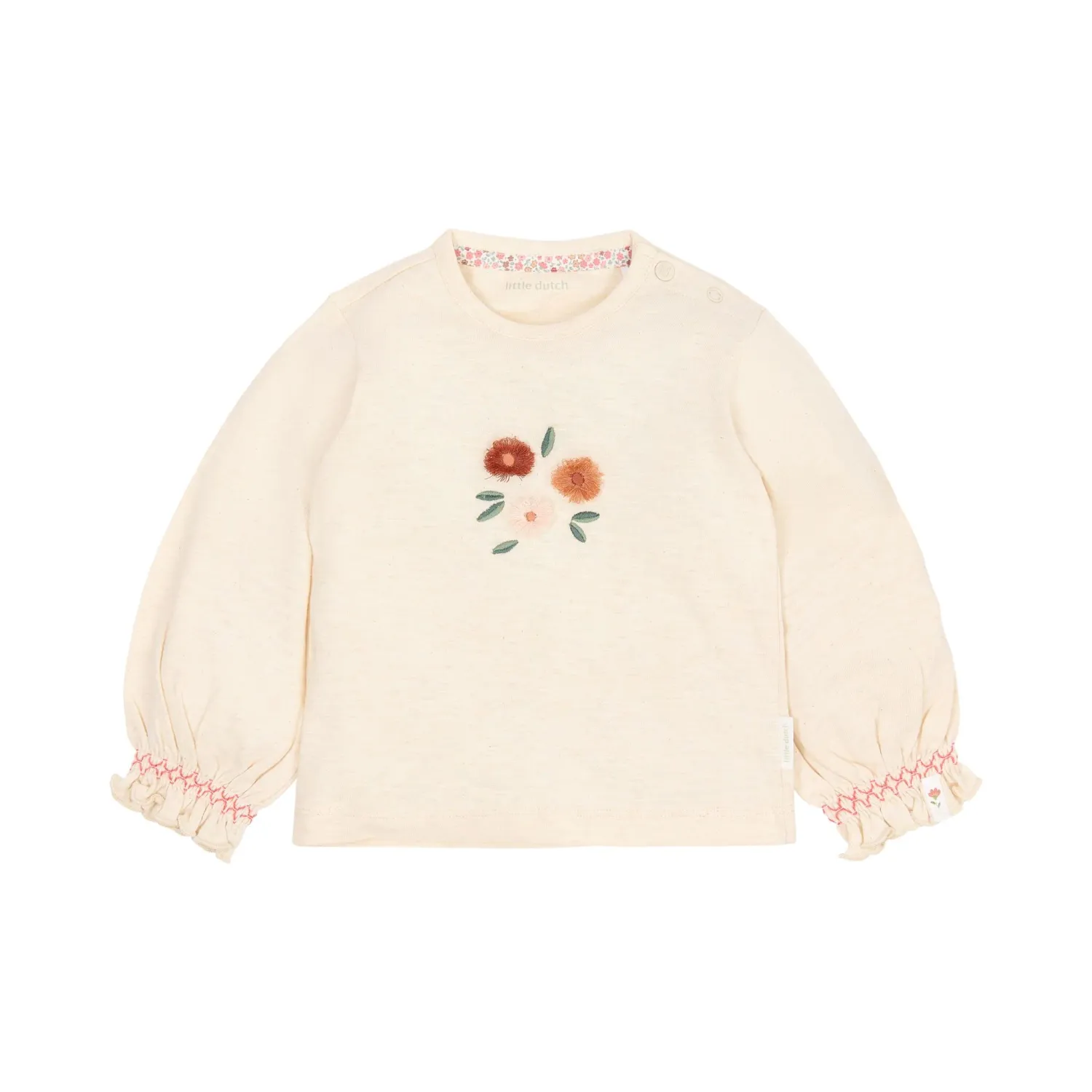 Little Dutch Shirt lange mouwen Beige