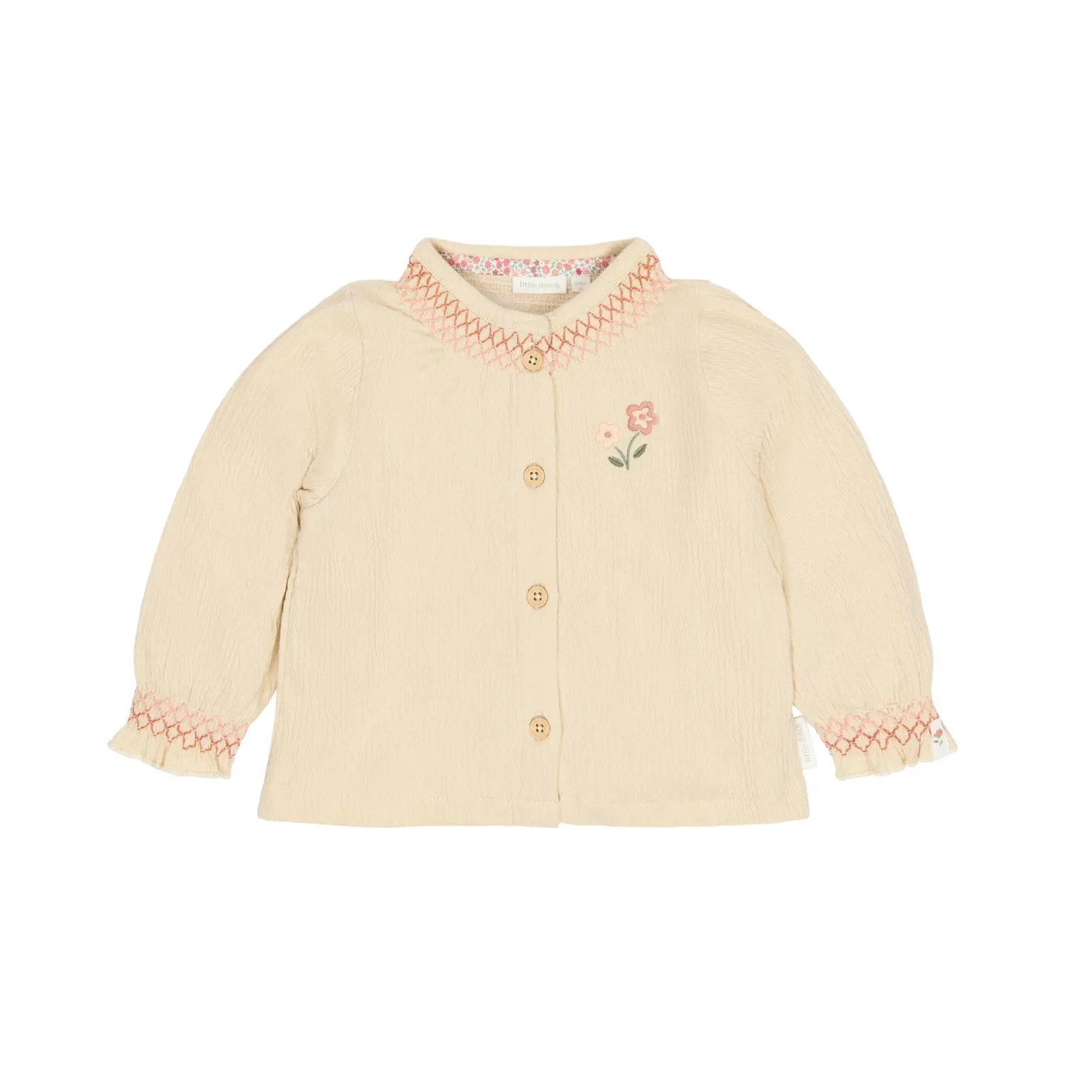 Little Dutch Blouse lange mouwen Beige