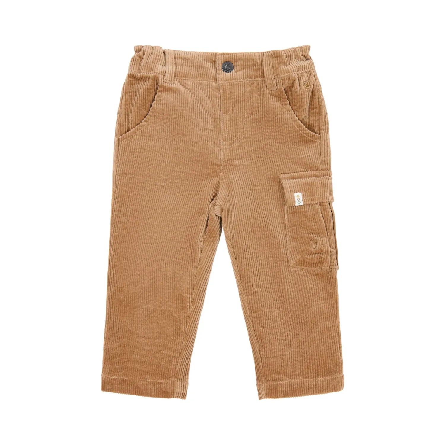 Little Dutch Cargo Broek Corduroy Bruin