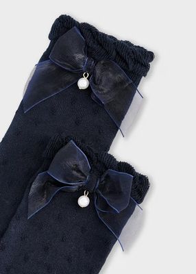 Mayoral Girls' knee-high socks