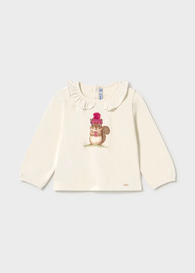Mayoral t shirt natur/rasp