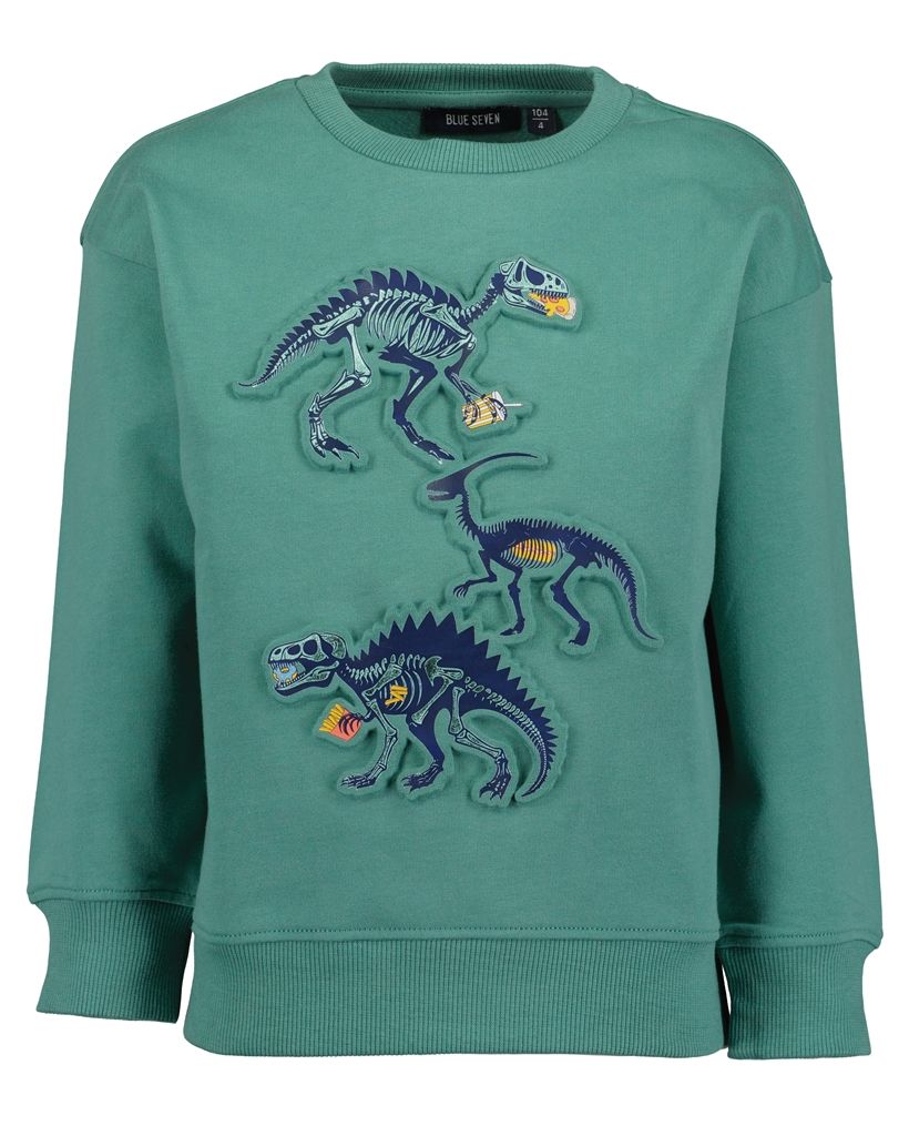 Sweater groen met dino