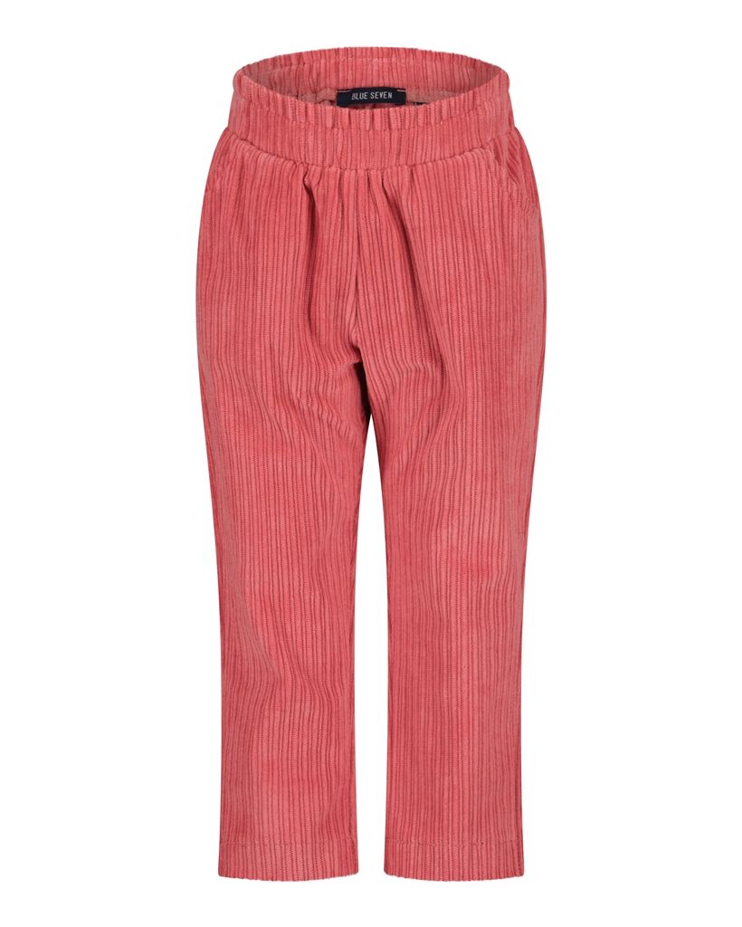 Blue Seven broek roze geribbeld